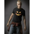 thumbnail image 2 of Pumpkin Scary Face T-Shirt Men -SPIdeals Designs, Male 3X-Large, 2 of 4