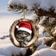 thumbnail image 3 of Colgante Decorativo Adorno navideño plano conmemorativo para mascotas, de acrílico, ideal para decorar el hogar (1 unidad). Rkxzt, 3 of 8