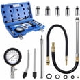 thumbnail image 1 of Kit de probador de compresión de cilindro de motor de 11 piezas, medidor de presión de gasolina, herramienta de diagnóstico, kit de probador de compresión para motor de gasolina, coche, motocicleta, 1 of 5