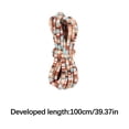 thumbnail image 2 of Ethnic Rope DIY Jewelry Gift Wrapping Elastic Fibre Cloth Cords Bracelet Necklace Jewelry Making Round Thread String 100cm, 2 of 5