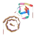 thumbnail image 1 of DEEPCRAFF 4Pcs Colorful Gymnastic Ribbons Streamers for Kids Silk Fabrics 11.8 x 1.8 x 0.2in, 1 of 8