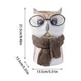 thumbnail image 2 of SUYOLL Unique Animal Resin Flower Vases Sturdy Weatherproof Decorative Planters For Home Garden Tabletop Shelf Display Rustic Farmhouse Ornament, 2 of 7