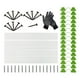 thumbnail image 2 of Juego de aros para invernadero, juego de aros para jardín con conectores, túnel plegable para plantas Juego de 25 aros., 2 of 5
