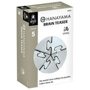 BePuzzled, Spiral Hanayama Metal Brainteaser Puzzle Level 5 Ages 12+
