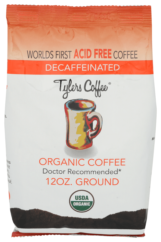12 OZ. BAG OF DECAF GROUND ACID-FREE COFFEE