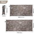 thumbnail image 4 of Dreamtimes Coffee Elements Beach Towel Quick Dry Absorbent Bath Towels Sandproof Lightweight Towel for Gym Yoga Sports Swimming- 30x60in, 4 of 7