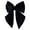 04#Black, variant on Women's Large Velvet Bow Hair Clip Vintage Big Bow Barrette Elegant Hair Accessories for Holiday Party Daily Hairstyle