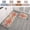 A, variant on Txlpkdyx Two Piece Non Slip Kitchen Floor Mats Treadmill Rug Set Doormat Boho Doormat Rubber Rug Indoor Floor Mats