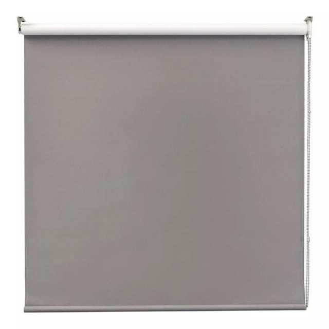 DecoKing Persiana para Ventana Enrollable Horizontal Blackout 100cm ancho x 180cm alto alto Gris