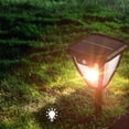thumbnail image 4 of Solar Wall Lantern Lights Outdoor Motion Sensor, Wall Mounted Concise Front Porch Decorative Sconces Lamp Remote Control，Land Insertion 3 Kind Lighting Modes, 4 of 9