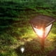 thumbnail image 4 of Solar Wall Lantern Lights Outdoor | Motion Sensor Security Decorative Sconce | Wall Mounted or Land Insertion | 3 Lighting Modes | Remote Control | 5.12x5.12x4.92in | Plastic, Rechargeable, 4 of 9