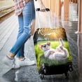 thumbnail image 3 of Happy Retirement with Devon Rex Enjoy Life Rest Time Travel Luggage Cover Cat Lover Kitten Owner Gifts Suitcase Dust Protective Decor - 02027, 3 of 5