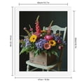 thumbnail image 2 of Paint by Numbers Kit for Adults, Colorful Floral Arrangement Box Paint by Numbers, Easy Paint by Numbers Kit for Adults Beginner, DIY Adult Paint by Number Kits on Canvas, 12x16in Home Decor, 2 of 7