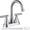 Chrome, variant on 4-inch Bathroom Faucet with Pop up Drain and Two Supply Hoses, Lead-Free Stainless Steel 2-Handle Centerset Faucet for Vanity, RV Matte Black