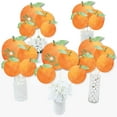 thumbnail image 2 of Big Dot of Happiness Little Cutie Clementine - Orange Citrus Baby Shower or Birthday Party Centerpiece Sticks - Table Toppers - Set of 15, 2 of 7