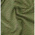 thumbnail image 1 of Soimoi Green polyester Crepe Fabric Shells Ocean Printed Craft Fabric by the Yard 42 Inch Wide, 1 of 6