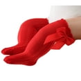 thumbnail image 1 of Infant Baby Girls Socks Cute Elastic Knee-Length Bowknot Ruffled Solid Lolita Socks Spanish Style, 1 of 5