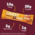 thumbnail image 2 of Quest Stacks Protein Bars, Salted Caramel Flavor, 20g of Protein, 12 Count, 2 of 4