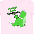 thumbnail image 4 of Inktastic Daddy's Little Dragon Boys or Girls Toddler T-Shirt, 4 of 5