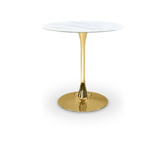Meridian Furniture Holly 36" Gold Counter Height Table