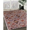 thumbnail image 2 of Ahgly Company Indoor Rectangle Mid-Century Modern Khaki Rose Pink Oriental Area Rugs, 8' x 12', 2 of 6