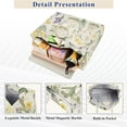 thumbnail image 3 of FORMRS Womens Corduroy Tote Bag Crossbody Shoulder Handbag with Pocket, Floral Rabbit, 3 of 7