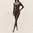 thumbnail image 2 of Maean Womens Thermal Underwear Sets Long Sleeve Base Layer Pajama Top and Leggings Set for Cold Weather, 2 of 6