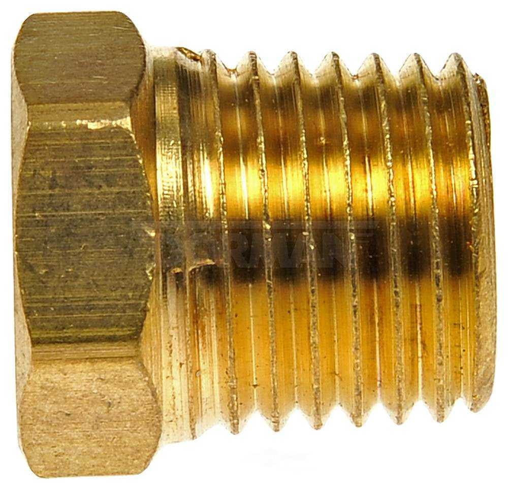 Brass Plug-Pipe Thread- 1/4 In. Dorman 490-075.1 Fits select: 1977-1987 OLDSMOBILE CUTLASS SUPREME, 1984-1993 OLDSMOBILE CUTLASS CIERA