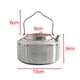 thumbnail image 5 of Hervidor de agua portátil Macarena 1.3L Acero inoxidable al aire libre, 5 of 8