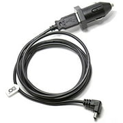 EDO Tech® 5 Ft Mini USB Charging Cable Power Cord & Ultra Compact Car Charger Adapter for Garmin Nuvi Streetpilot Zumo Sat Nav GPS