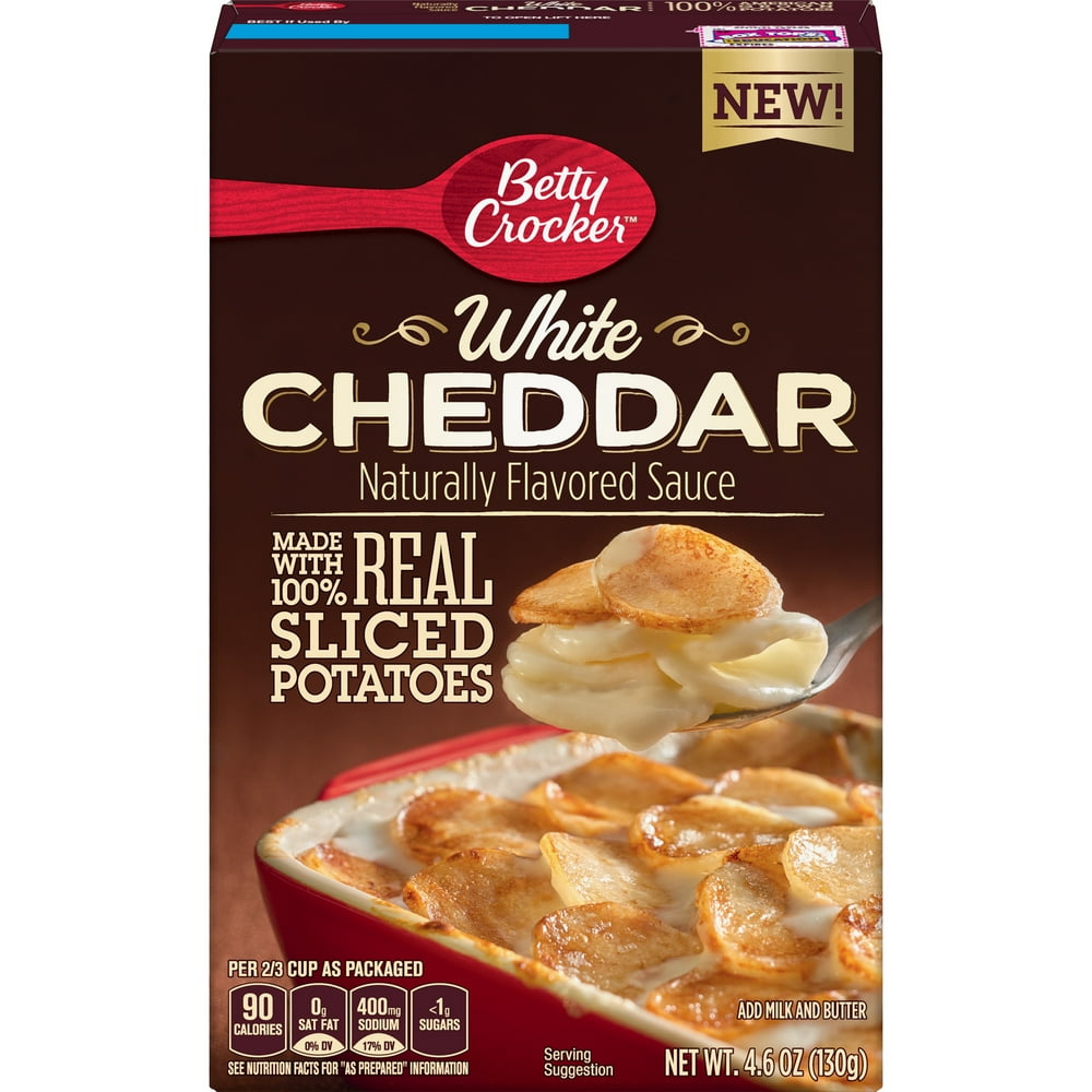 Betty Crocker White Cheddar Casserole Potato, 4.6 oz Box