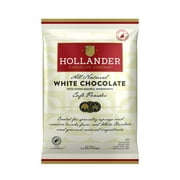 Hollander All Natural White Chocolate Powder | 2.5lb Bag | Sweet & Creamy Real White Chocolate |Beverage, Specialty Coffee Drinks, Baking & Desserts | Clean Label & Gourmet Ingredients | GMO Free, Rai