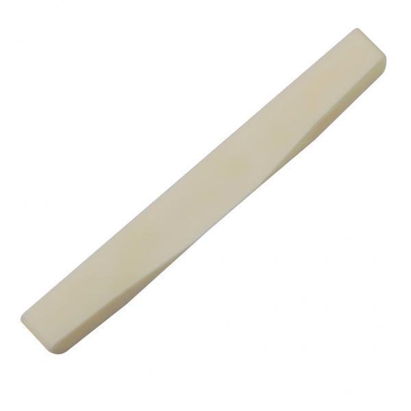 7x Tuerca de Puente Ganado de 75x10x3mm para Guitarra Acústica, Pieza Bnca de Bricoje