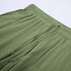 thumbnail image 4 of Ceisia Men's Gift Relaxed Three-quarter Cotton Linen Pants Breathable Elastic Waist Frog Button Multi-Color, 4 of 7