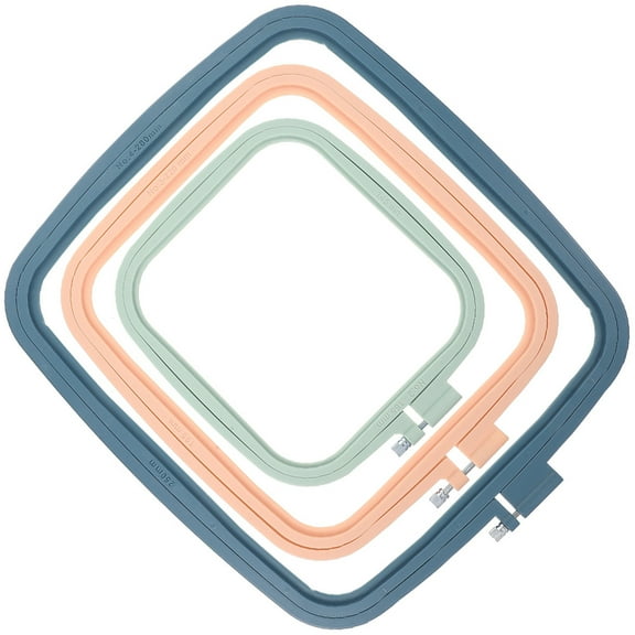 3pcs Hoops for Embroidery Convenient Cross Stitching Hoops DIY Sewing Embroidery Hoops