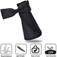 thumbnail image 5 of Visera de paja para playa, sombrero de ala ancha para mujer, protección de verano UPF 50+, color negro, 5 of 5