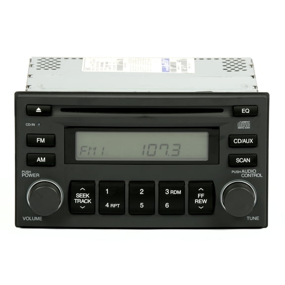 Restored 2006 2007 2008 RIO Kia AM FM Radio OEM Single Disc CD Player Part 96100-1G486XI (Refurbished)