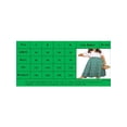 thumbnail image 5 of Seyurigaoka Women Summer Bohemian Maxi Skirt Ruffled Hem Geometric Print Elastic High Waist A-Line Skirt for Women Beaches Club Streetwear, 5 of 9