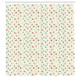 thumbnail image 3 of Ambesonne Trees Shower Curtain, Repetitive Pines Botanical, 69"Wx75"L, Champagne Multicolor, 3 of 5
