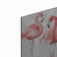 thumbnail image 2 of Luxe Metal Art 'Gracefully Pink VIII' by Lisa Audit, Metal Wall Art, 24"x12", 2 of 10
