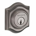 thumbnail image 2 of Baldwin Reserve DCTAD003 Double Cylinder Traditional Arch Deadbolt Lifetime Brass Finish, 2 of 5