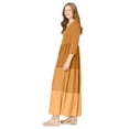 thumbnail image 3 of Woman Within Plus Size Colorblock Tiered Dress, 3 of 3