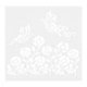 thumbnail image 1 of Molde de Cocina Plantillas de aerosol de flores de pastel de plástico Plantilla de fondant de molde de bricolaje (PH-22) Likrtyny Libre de BPA, 1 of 3