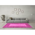 thumbnail image 3 of Ahgly Company Indoor Rectangle Abstract Pink Modern Area Rugs, 4' x 6', 3 of 4