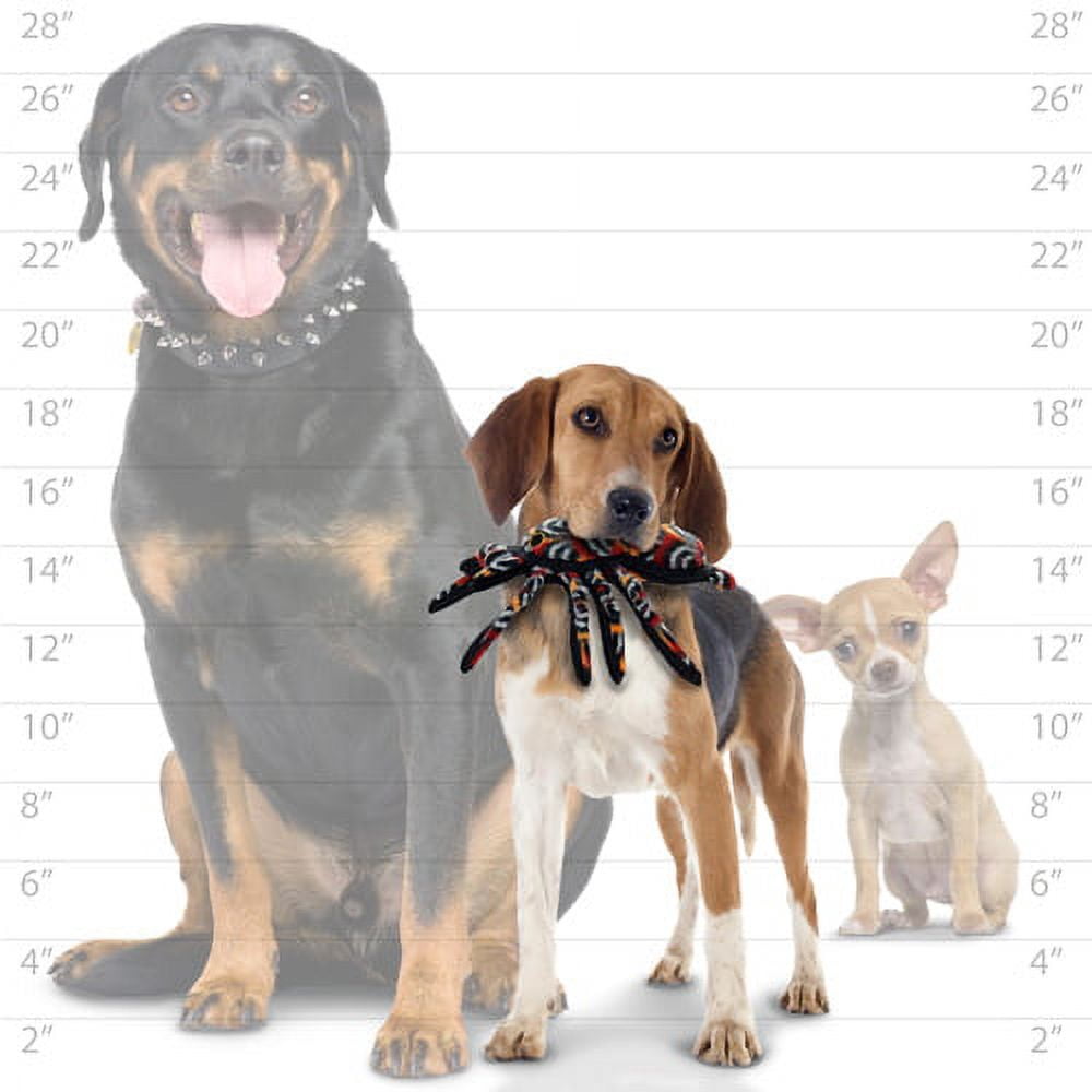 Tuffy Desert Tarantula Durable Plush Dog Toy