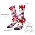 thumbnail image 2 of Yiaed Coral Reef Print Great elasticity Crew Socks Sports socks for Men and Women, 2 of 5