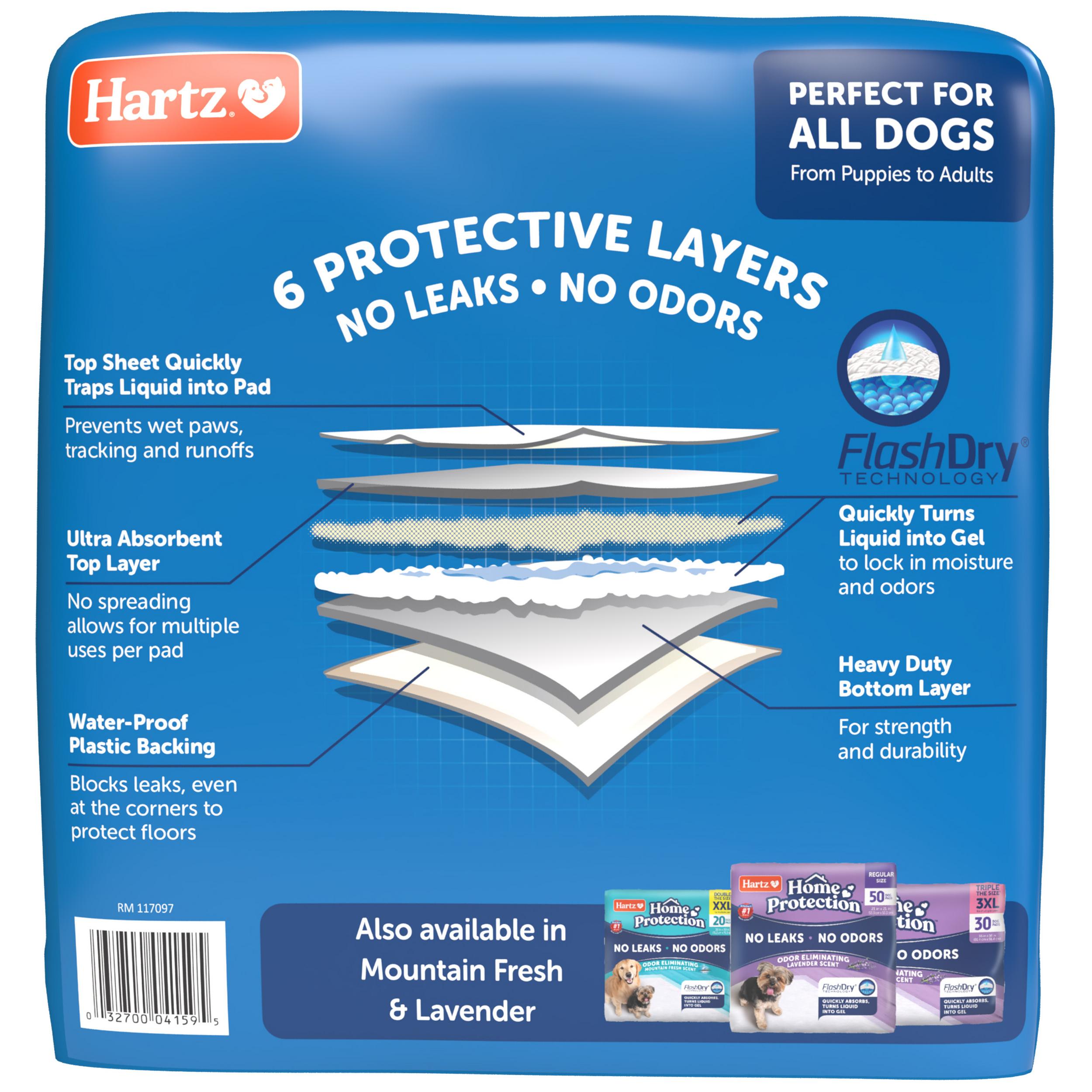 Hartz Home Protection Super Absorbent Dog Pads 50ct photo 8