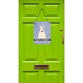 thumbnail image 2 of Caroline's Treasures BB5719DS1216 Bull Terrier White Welcome Wall or Door Hanging Prints, 12x16, multicolor, 2 of 2