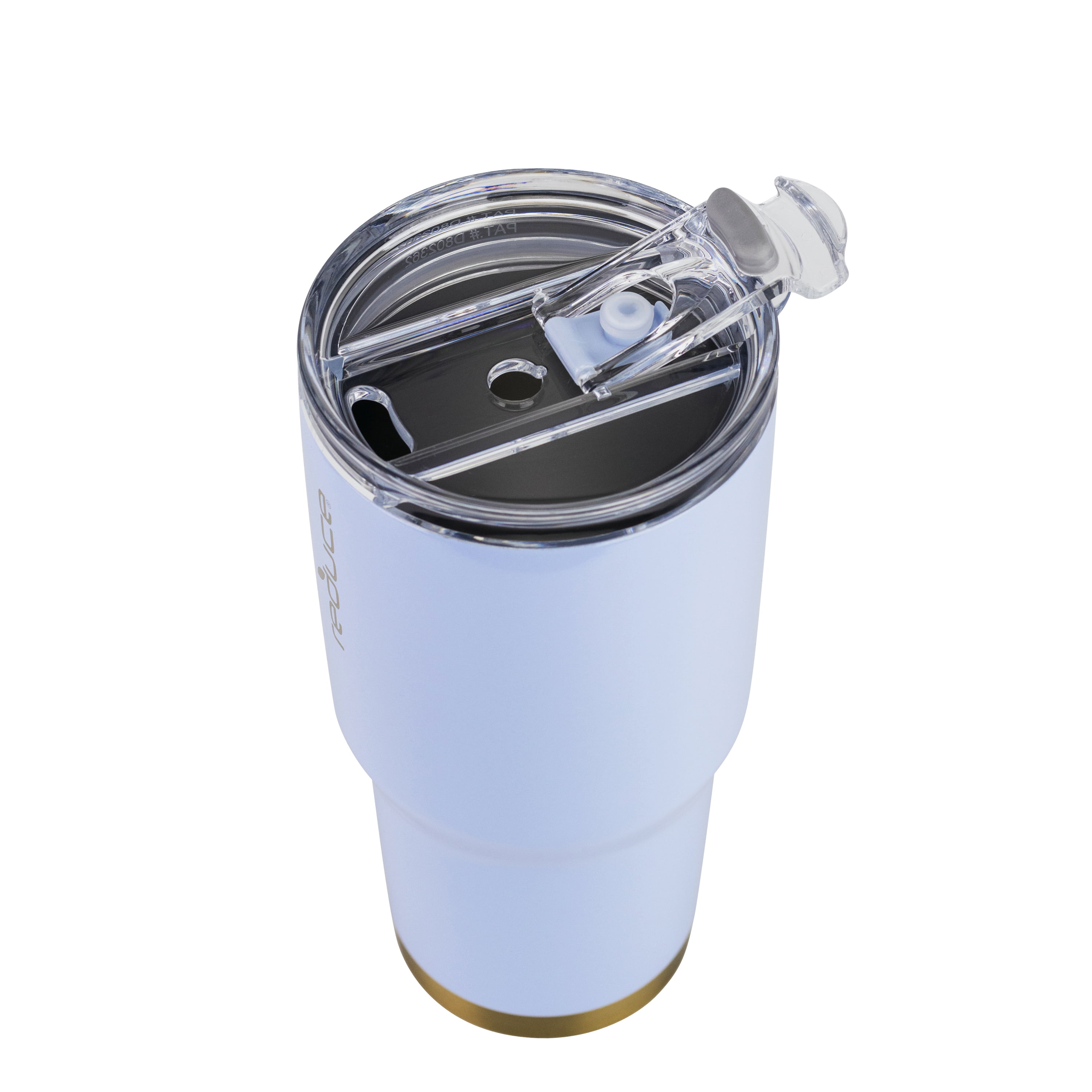 Reduce Insulated Stainless Steel Tumbler with 3-1 Lid with Straw, 709-mL  Glacier