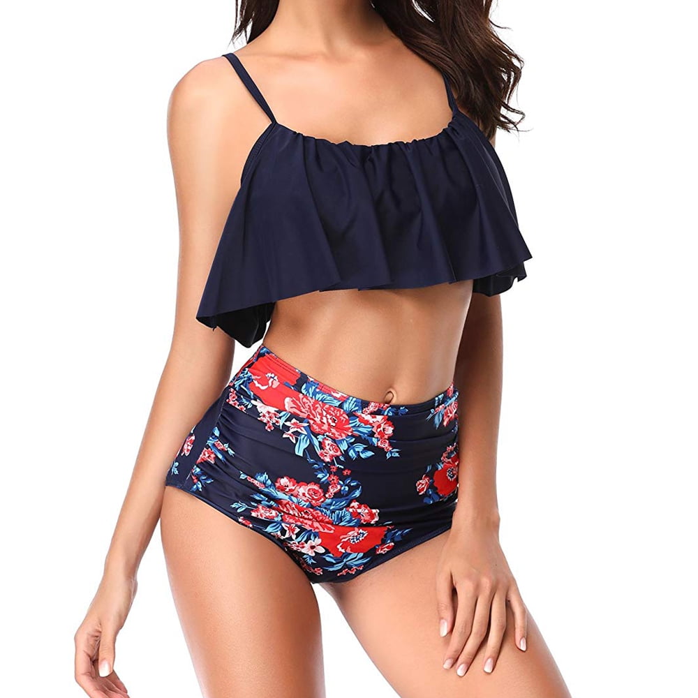 crop top swimming suits